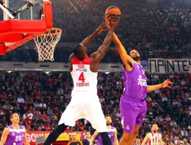 Euroleague: Ήττα για τον Ολυμπιακό στο ΣΕΦ από την ψυχωμένη Ρεαλ (73-79)